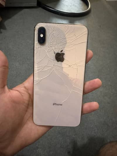 Apple iPhone XS Max total geniun phone Gold coloure
