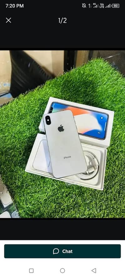 iphone x 256 GB full box all okay