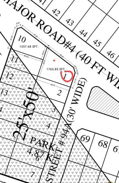 7 Marla Corner Off-Size Plot In Block-E Prime, New City, Wah
