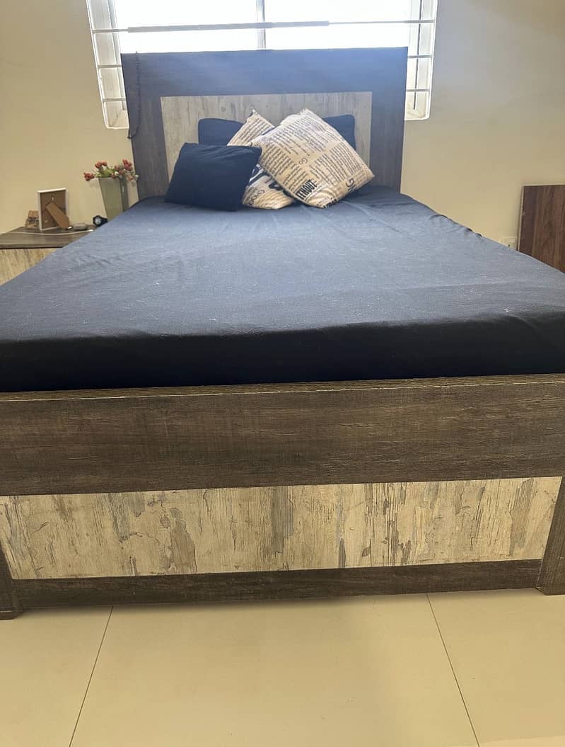 Premium!! Single Bed With Side Table !! 1