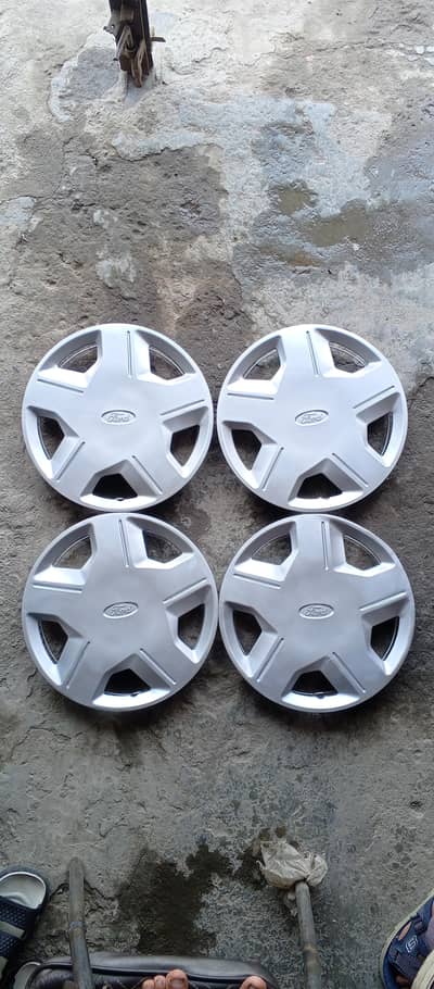 Ford Wagon 14 Size ORIGINAL JAPANE WHEEL COVERS FRESH Set
