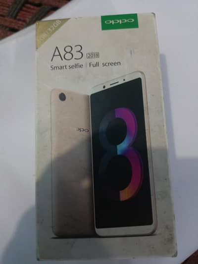 OPPO A83 condition 10 by 8 with box