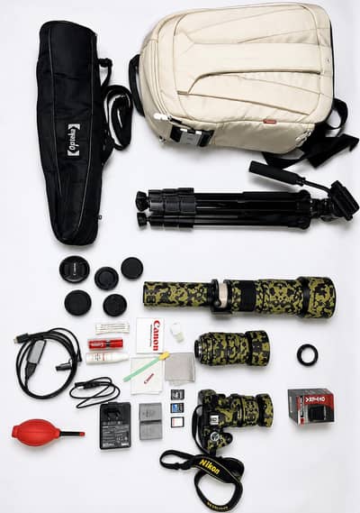 Nikon D3300 DSLR Complete Kit | 18-55mm, 70-300mm & 650-1300mm Lens