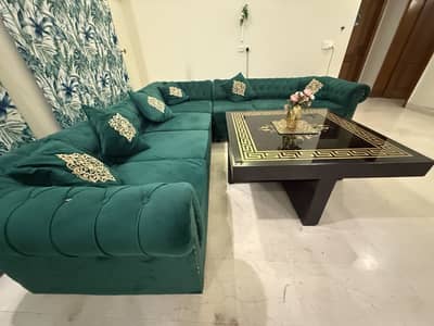 Home Furniture/L shape Sofa/study table