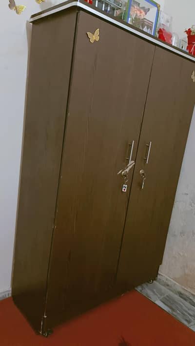2 door wooden