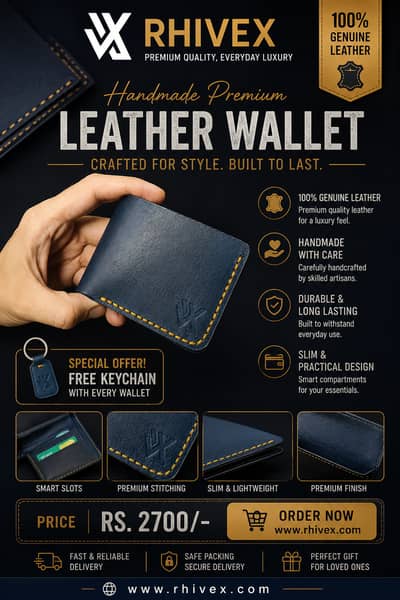 Leather Wallet for Men | Imported Gents Wallet | Premium Quality |