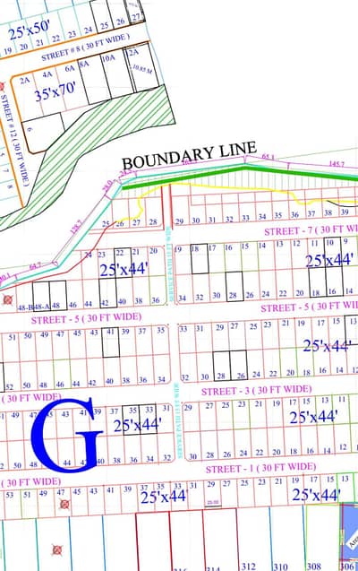 4 Marla Residential Plot, G Block, New City Phase-2