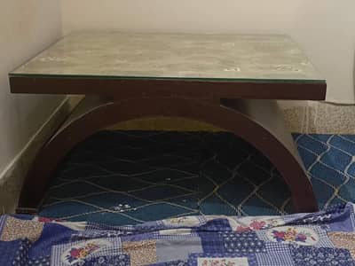 sofa and table