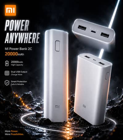 200000mAH fast charging power bank portable power bank redmi