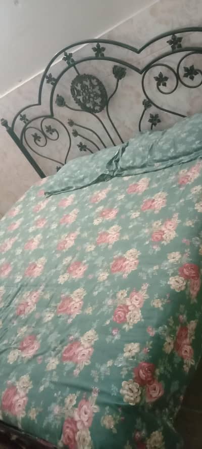 iron bed