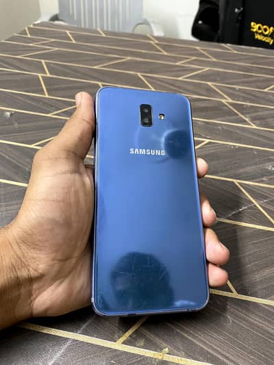 Samsung Mobile J6 Plus All to all ok 10/10 pta approved sealed set