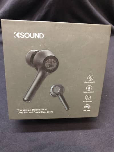 New KSOUND EP-K01 True Wireless Earbuds (Shelf-Worn Packaging)