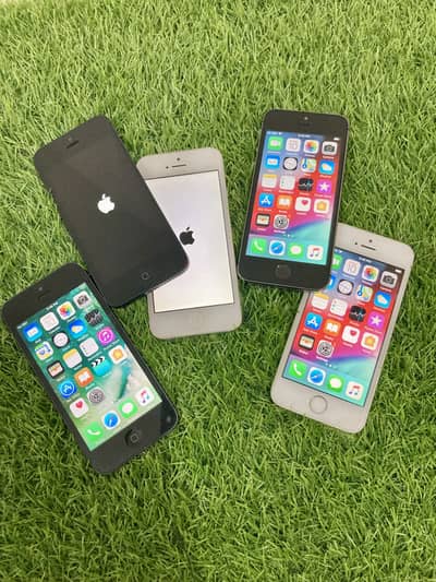 Apple iPhone 5s and iPhone 5 – Non-PTA 5-Piece Lot (One Shot Deal