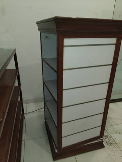 Counter and racks for shope