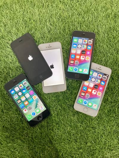 Apple iPhone 5s and iPhone 5 – Non-PTA 5-Piece Lot (One Shot Deal)