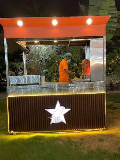 Shawarma stall , Ready to Use