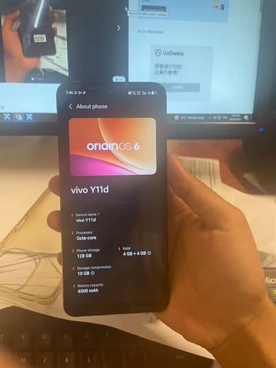(4+4)+128GB VIVO Y11D URGENT SALES