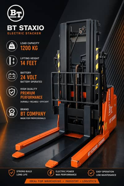 BT StaxIo 1200kg BT Stacker Lifter Availbale For Sale