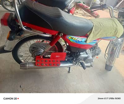 Honda CD 70 2024 ganiuin 6500 km driven