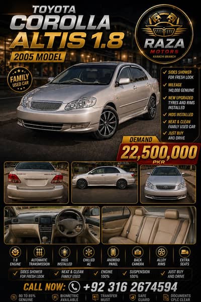 Toyota Corolla Altis 2005