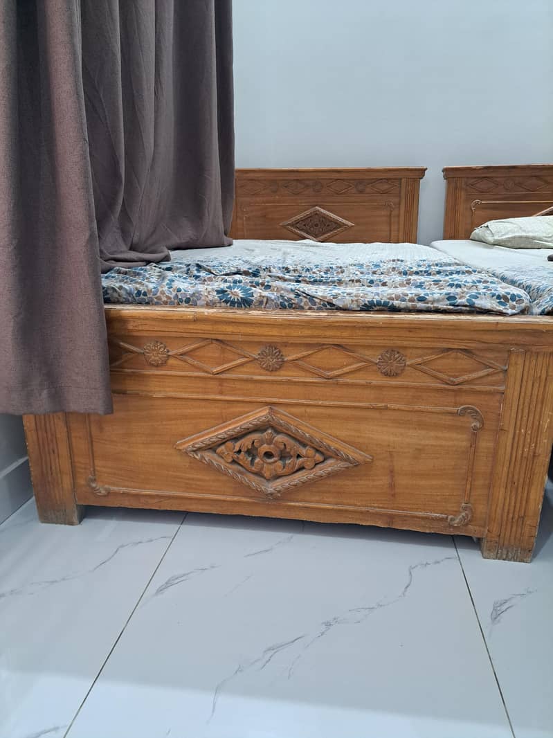 2 single bed 1