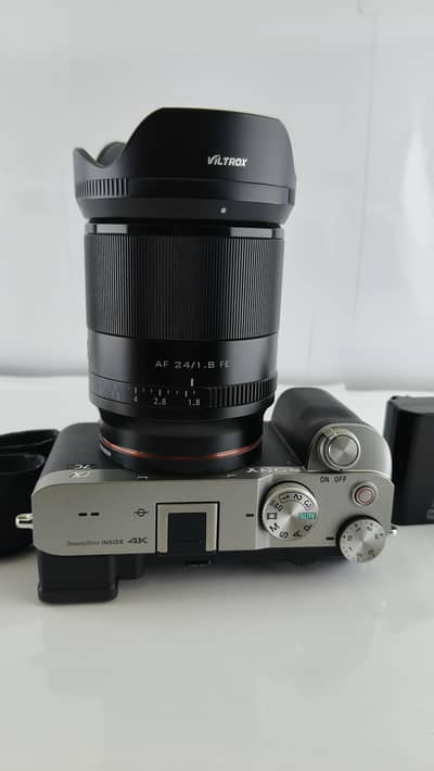 Sony a7c with viltrox 24mm 1.8