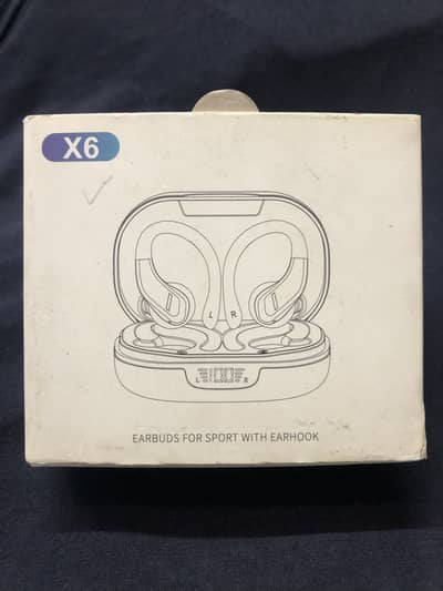 MPWHYL X6 Wireless Sport Earbuds – Brand New (Shelf Worn)