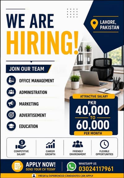 urgent Hiring