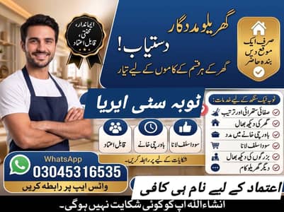 گروسری اور بازار سے سامان لانا| ہوم ہیلپر | صفائی | ٹوبہ ٹیک سنگھ