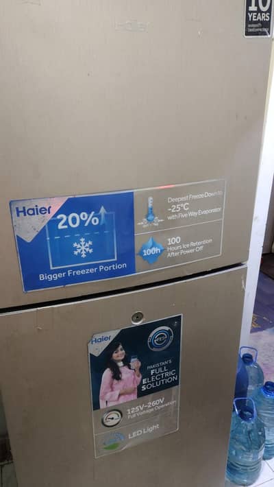 new Haier fridge use only 2 month