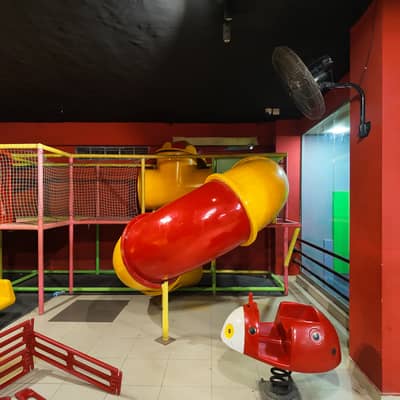 Complete children play area for restaurants for sale.