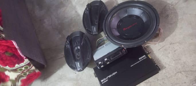 CAR SOUND system complete