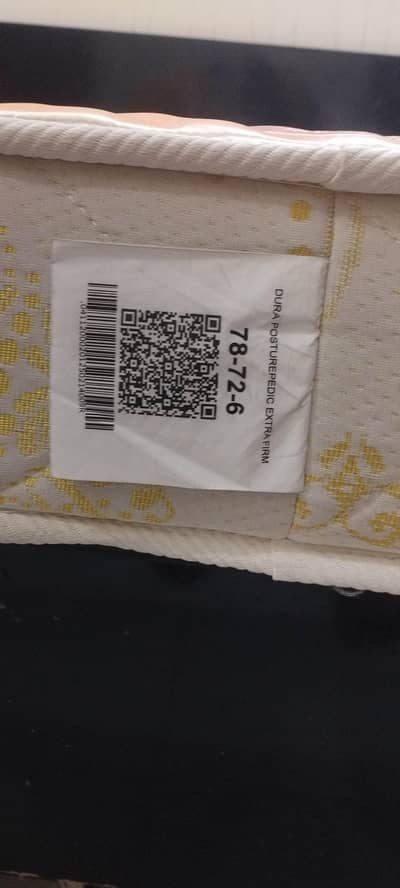 DuraFoam Medicated Ortho King Size Mattress 14 years warranty