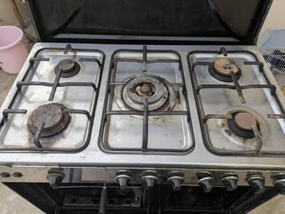national cooking range 5 burner