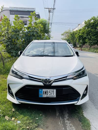 Toyota Corolla Altis Grande ( Biege Interior) 2021 Model For Sale