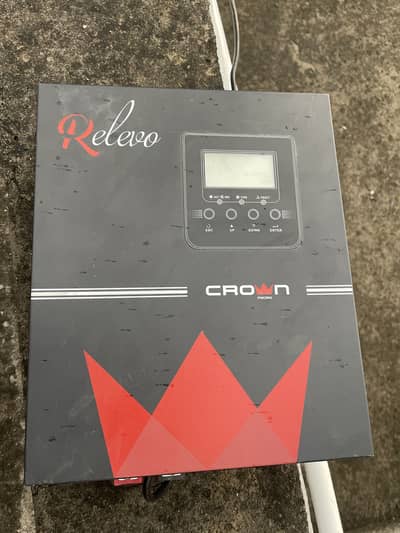 Crown 1.4KVA solar Inverter USED