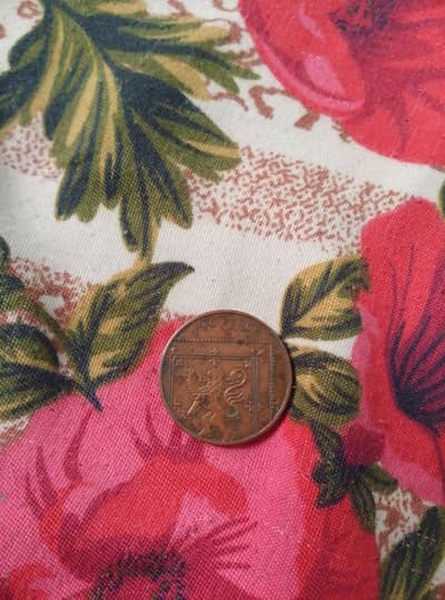 United Kingdom one penny coin 1980