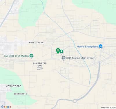 1 Kanal Residential Plot DHA Multan | 65-ft Road | Prime Location