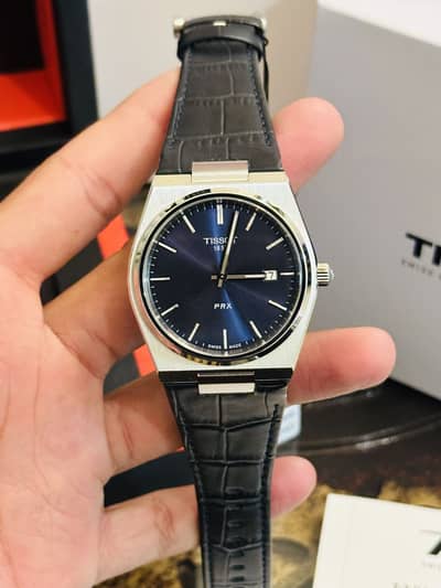 Tissot T137.410. 16.041. 00 PRX Blue Dial Men’s Original Only Watch