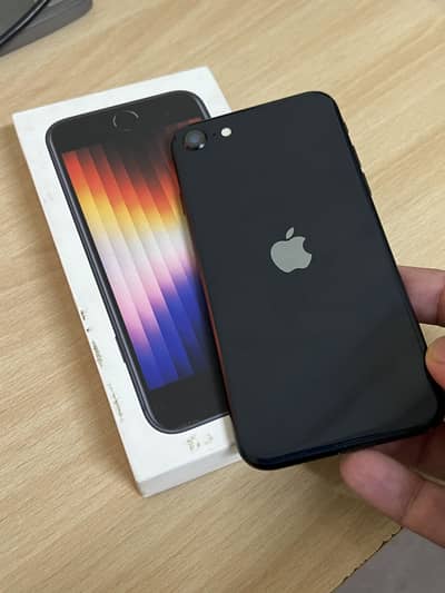 iPhone SE 3 64GB JV Non PTA 88% Battery with Box Pack