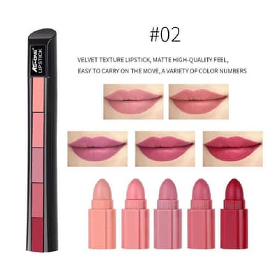 Lipsticks are available