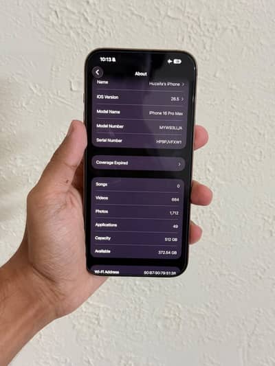 Apple iPhone 16 Pro Max 512GB Factory