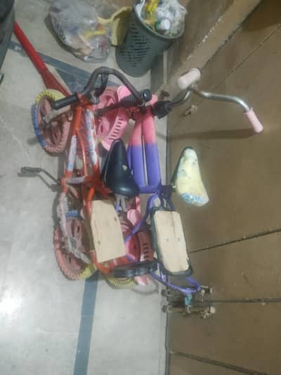 2 Kids cycles for sale