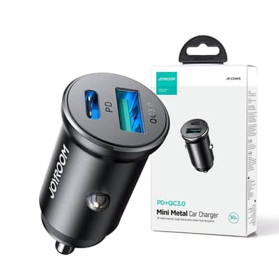 Joyroom Ccn05 Mini 30w Usb Type-c Fast Charging (pd+qc3.0) Car Charger