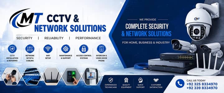 CCTV Camera Installation | CCTV Repair | WiFi & Network Solutions |DHA