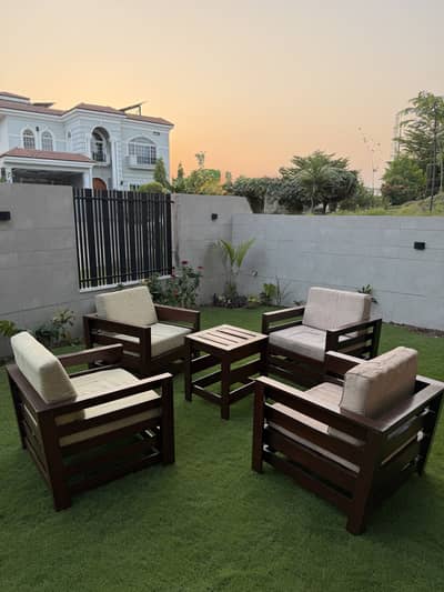 Wooden Lawn sofas