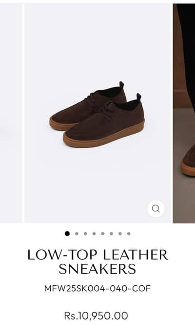 Lama Low Top Suede Leather Sneakers 41 Pak (Urgent)