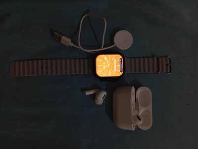 Smart Watch And Earbuds