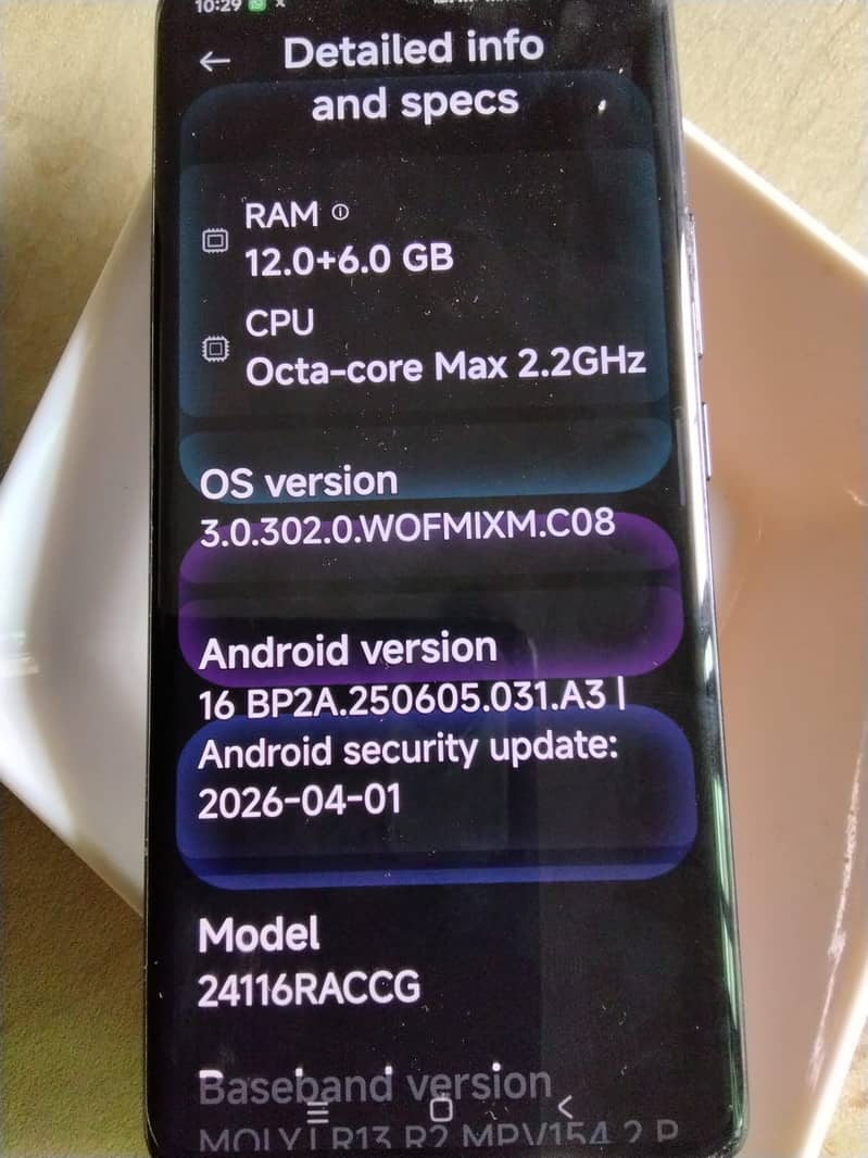 Redmi Note 14 pro 5G version 2