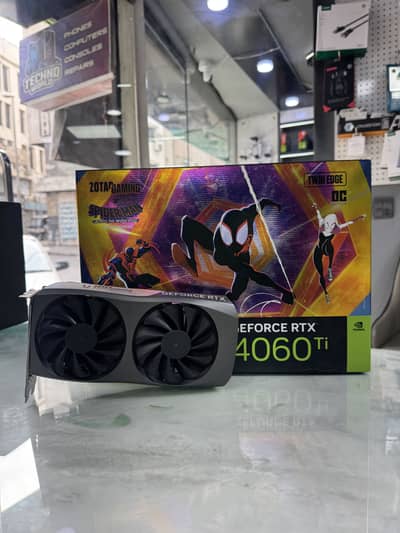 ZOTAC rtx 4060ti 8GB~spiderman edition